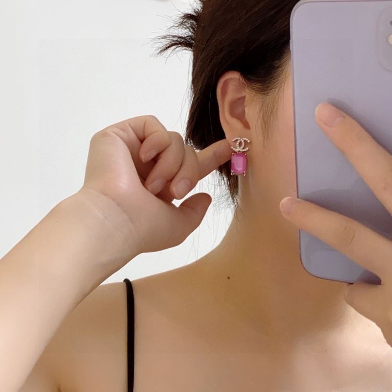 Ch*el earrings